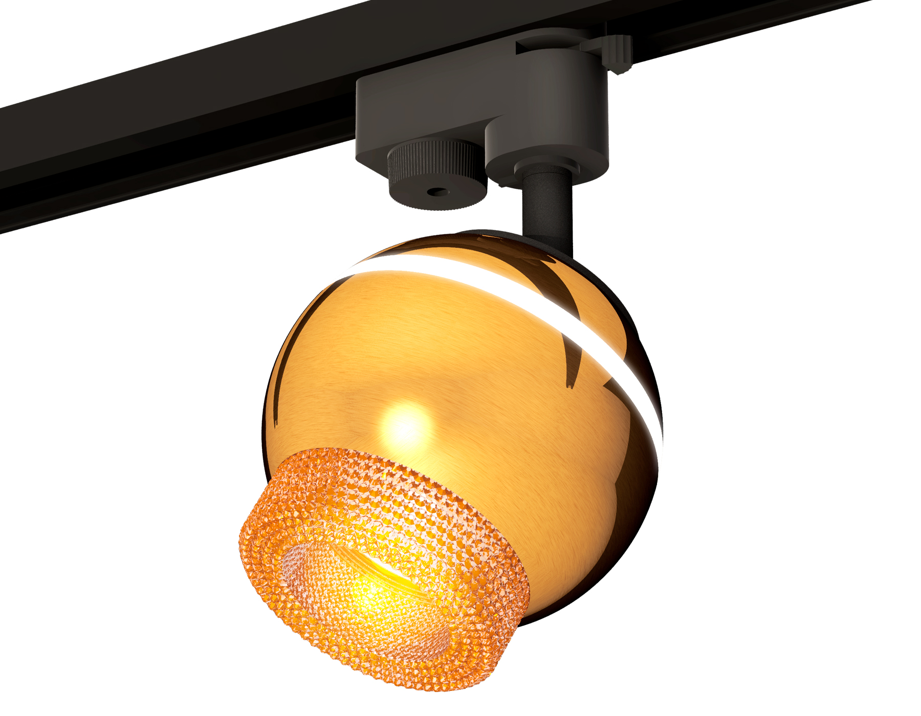 Комплект трекового однофазного светильника с подсветкой Ambrella Light XT1105002