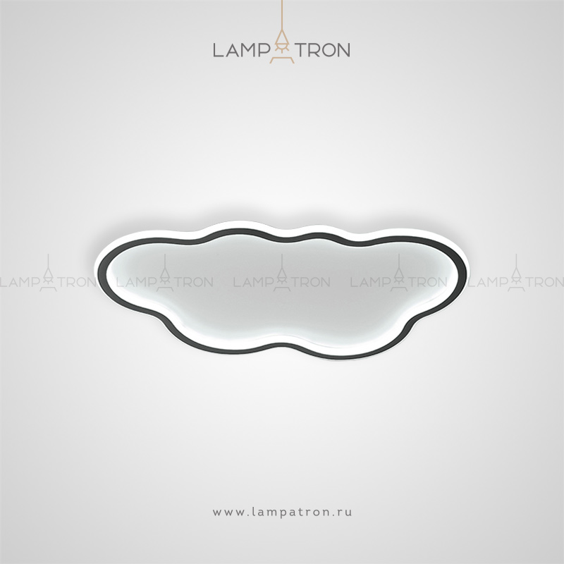Потолочный светильник в виде облака с внешним и внутренним LED-свечением Lampatron SKY B