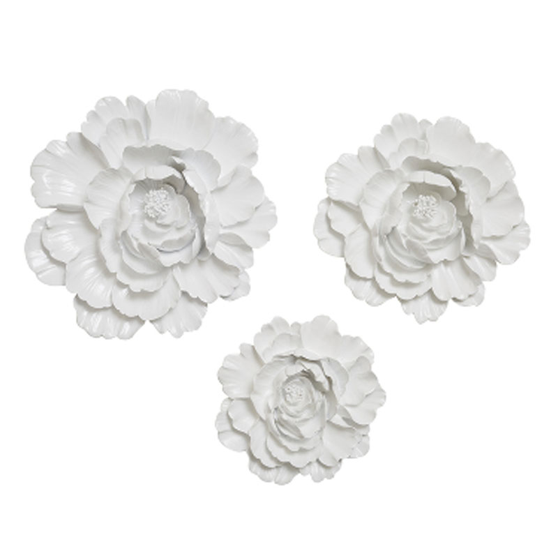 Аксессуар на стену Decor Flowers Rose Hip white Loft-Concept 83.111