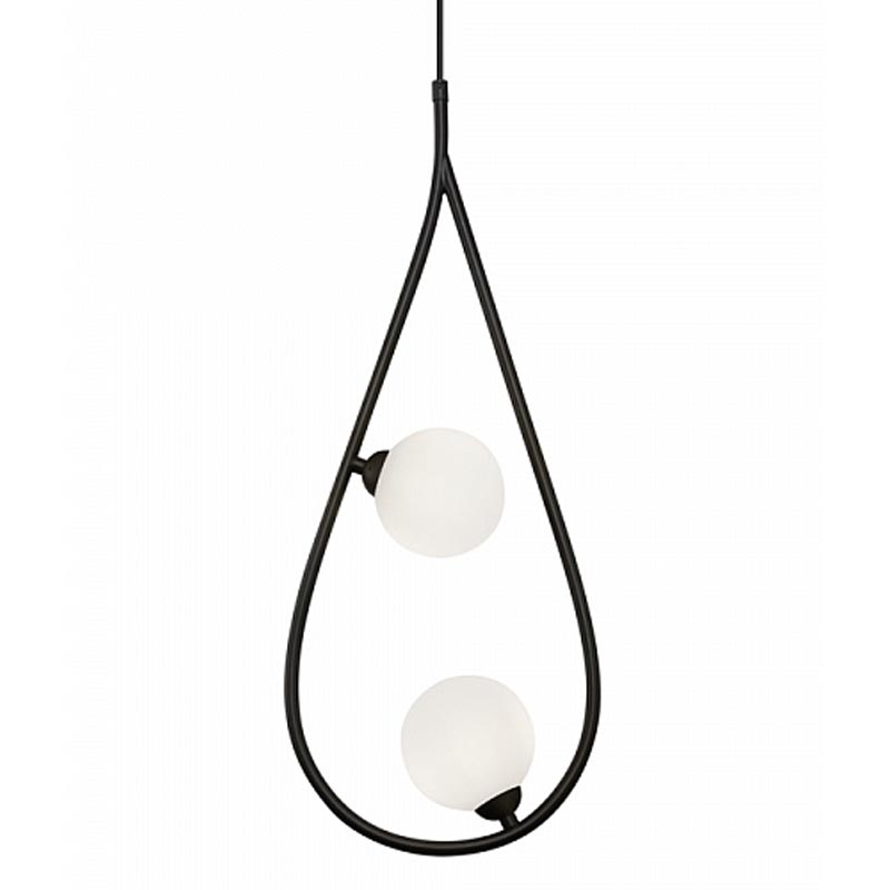 Люстра Marcan 2 Ball Chandelier Black