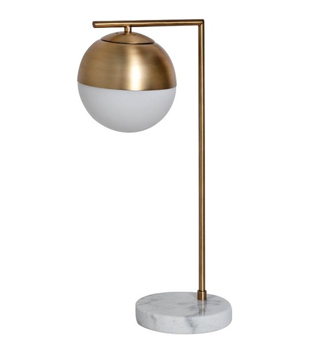 Geneva Glass Table Lamp Globe 123522-22 43.348
