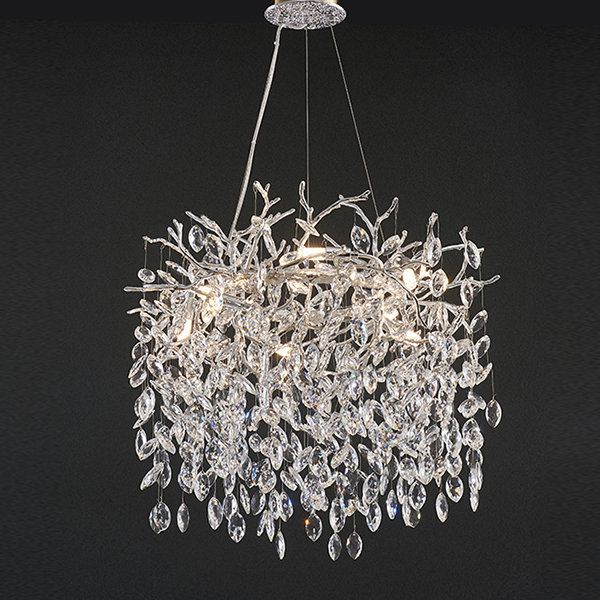 Люстра Rugiada Del Mattino Silver Round I Great Light LS60362