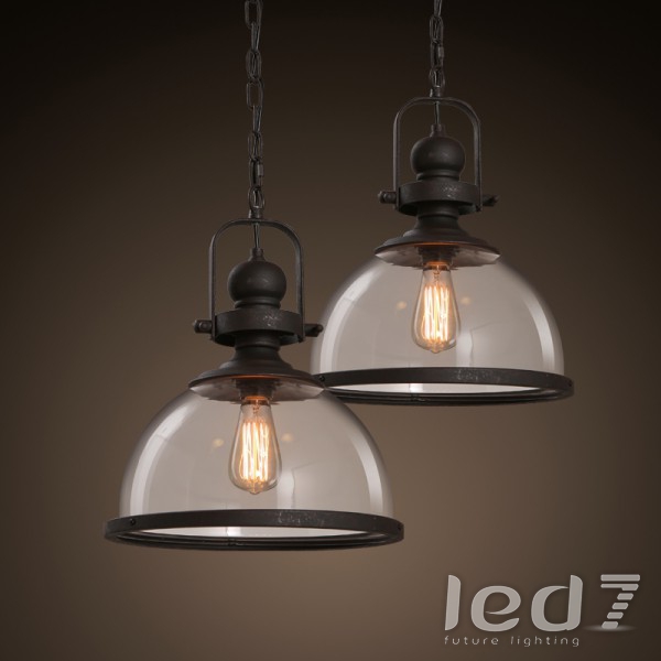 Светильник LED7 Future Lighting Loft Industry - Rust Clear Bell