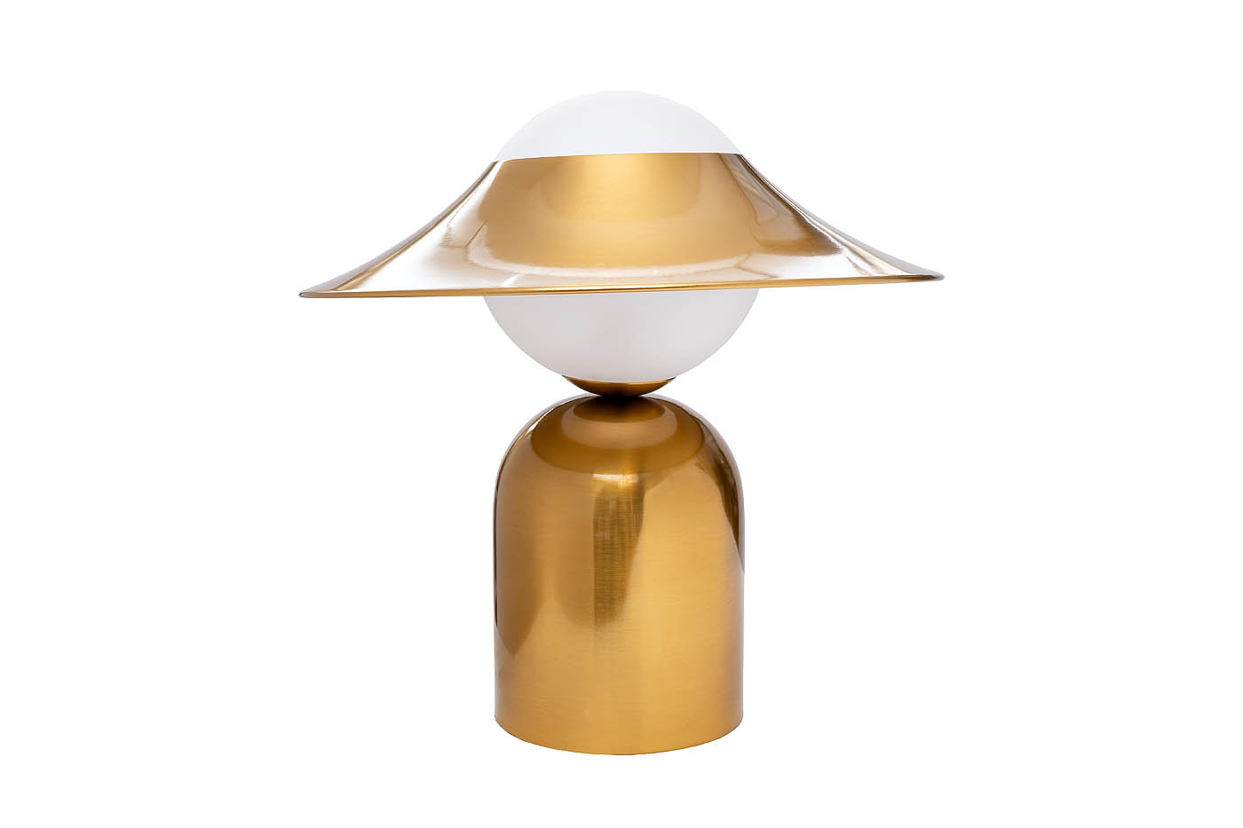 Лампа настольная цвет латунь Garda Light K2KM1309T