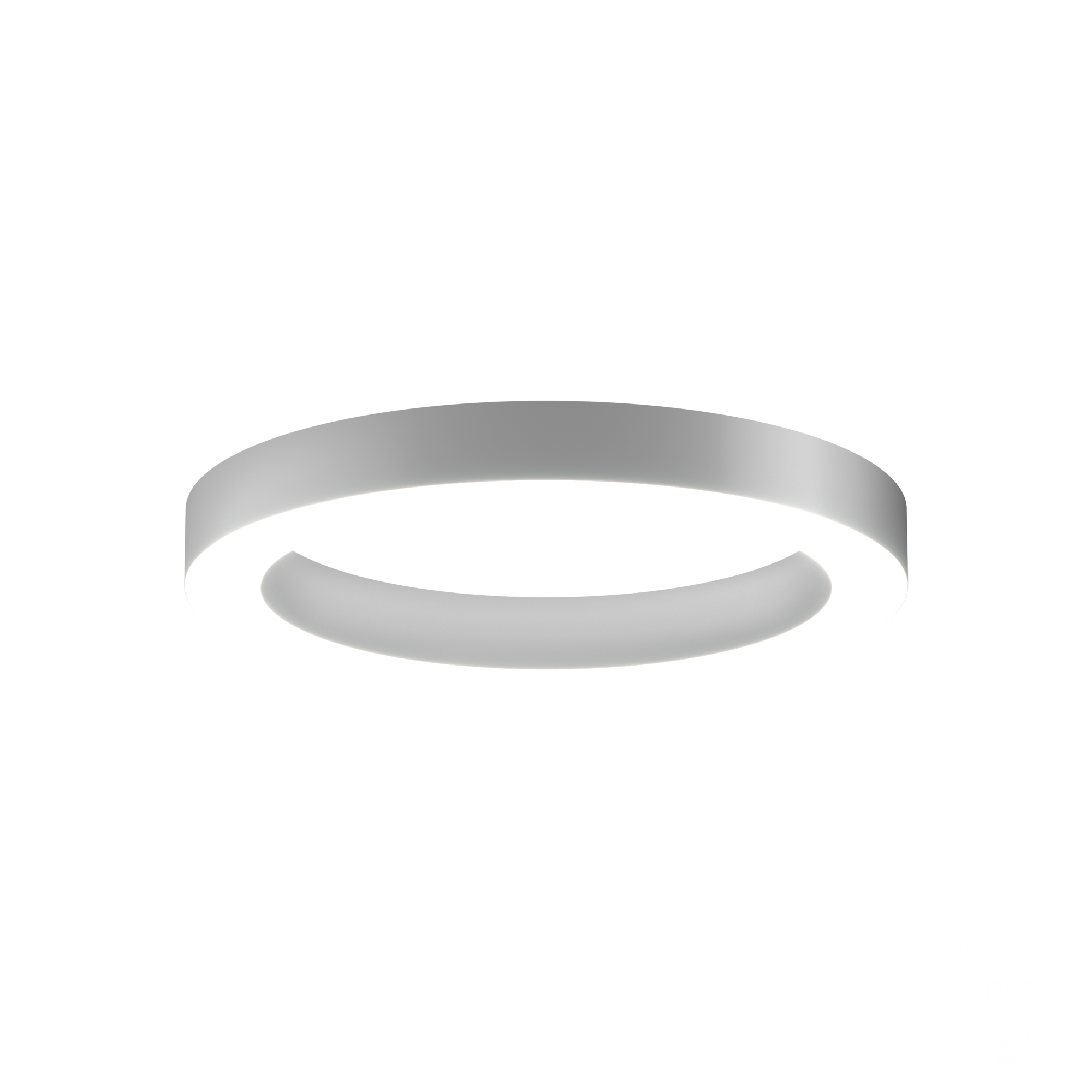 Светильник 6063 кольцо (RAL9003/625mm/LT70 — 4K/51W)