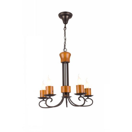 Люстра подвесная Arte Lamp CANDELA A6950LM-5BR