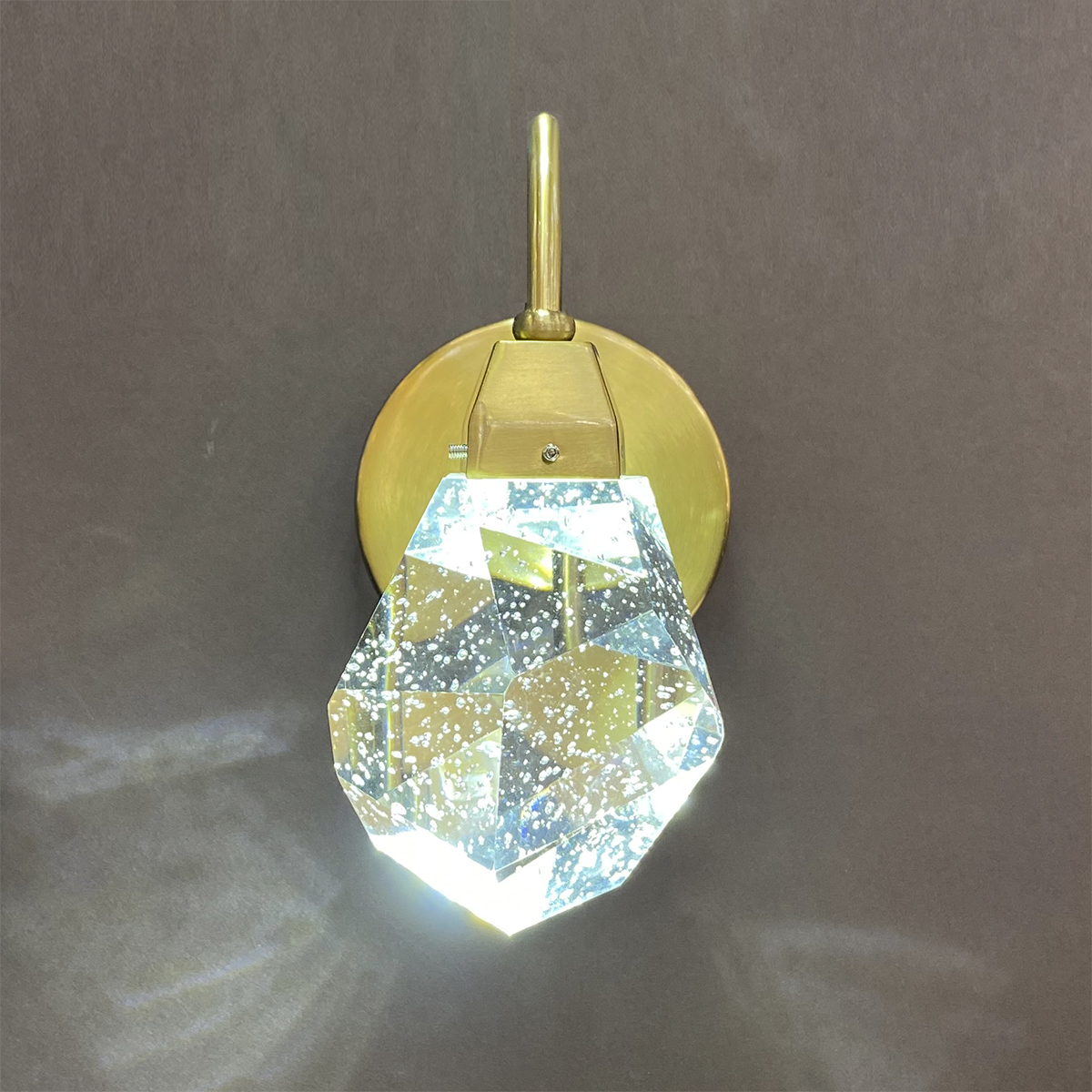Настенный светильник Crystal rock gold Delight Collection MD-020B-wall gold
