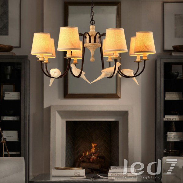 Светильник LED7 Future Lighting Loft Industry Rusted Arm Chandelier V3