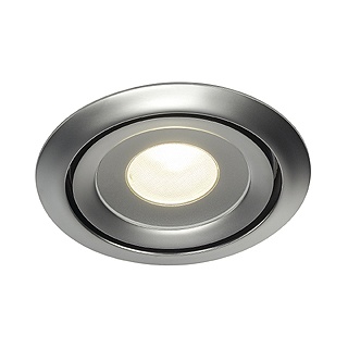 Светильник встраиваемый LUZO LED DISK 2700K хром 115808