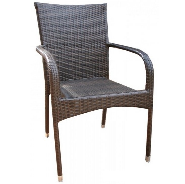 Стул Rottan chair brown 03.204