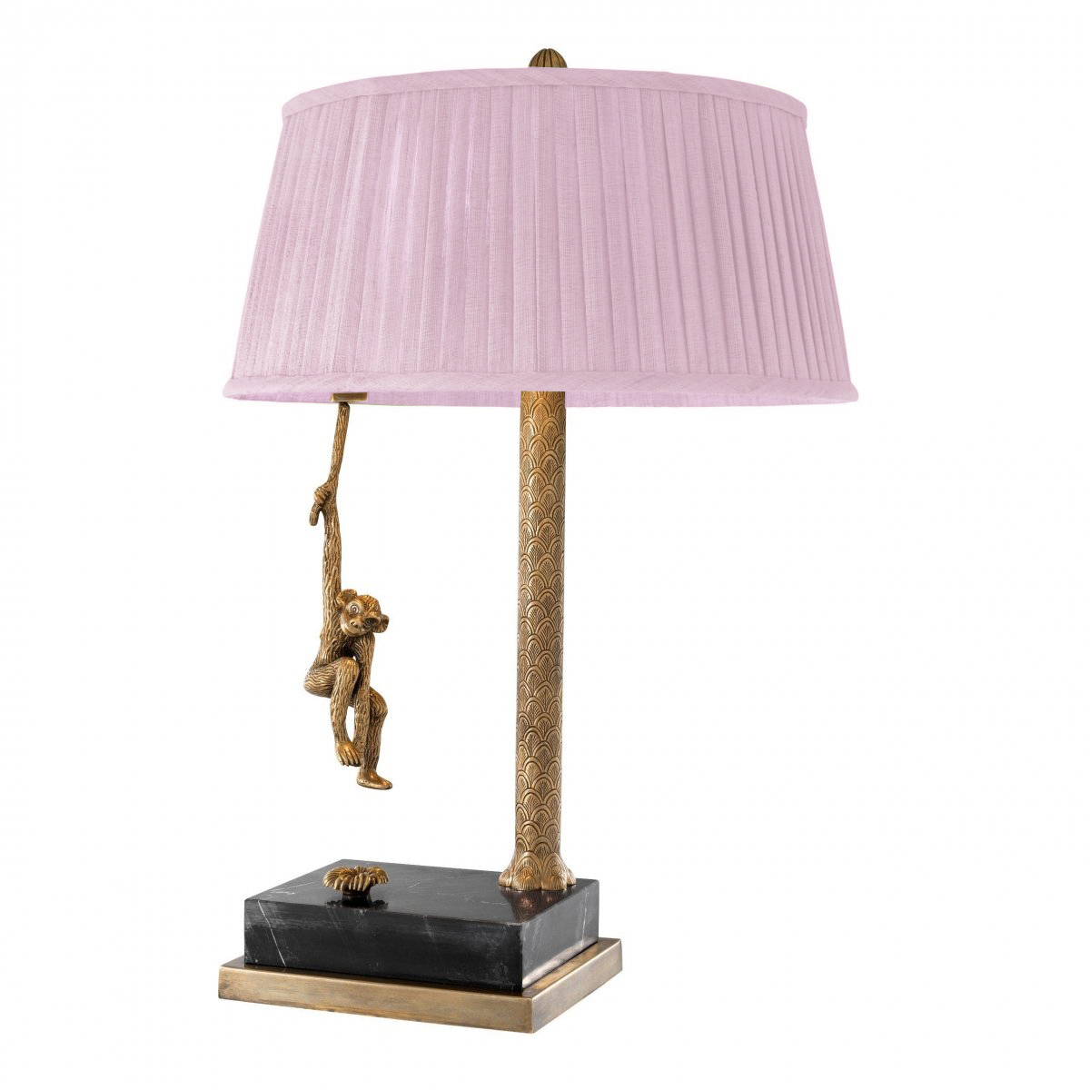 Настольная лампа Джунгли Table Lamp Jungle Pink