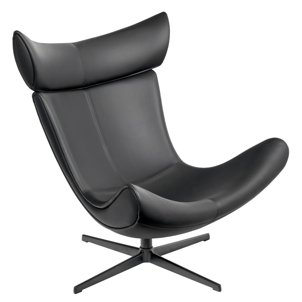 Кресло TORO черный экокожа Bradexhome RF 0558