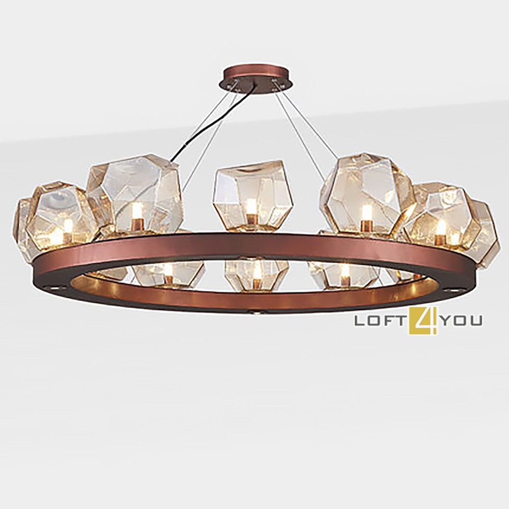 Светильник Copper Art Lustre Loft4You L02276