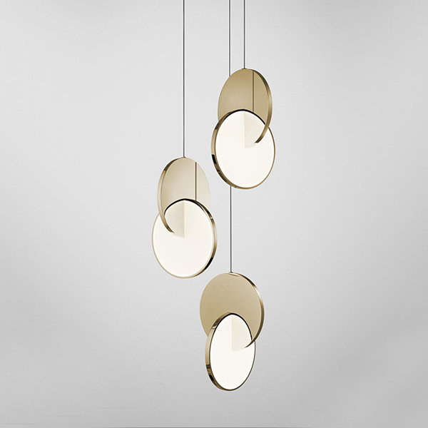 Люстра Eclipse Chandelier Gold by Lee Broоm