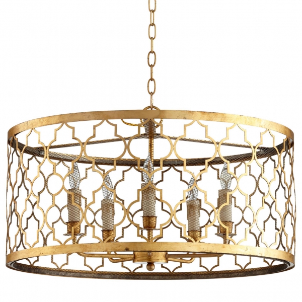 Люстра Romeo Five Light Pendant Lamp design by Cyan Design Loft Concept 40.1036