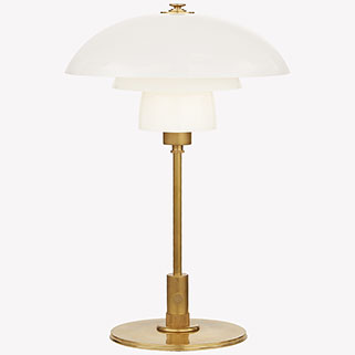 Настольная лампа Visual Comfort Whitman TOB3513HAB-WG