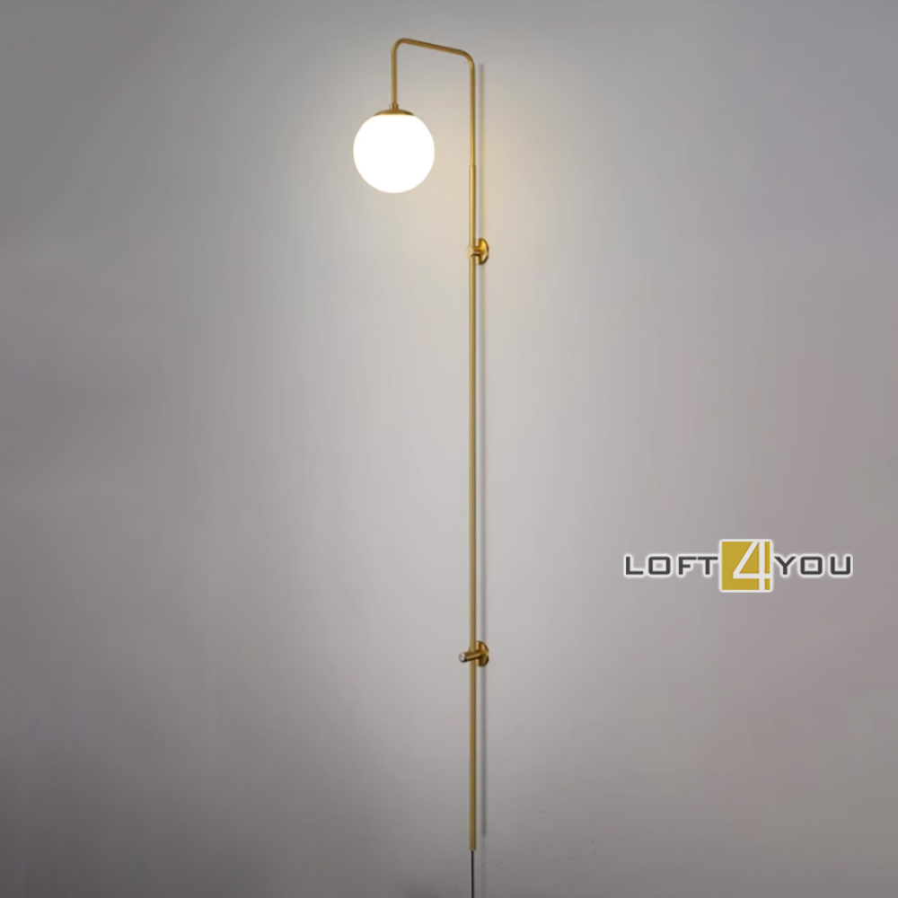 Светильник настенный Loft4You Big Line Brass L11095