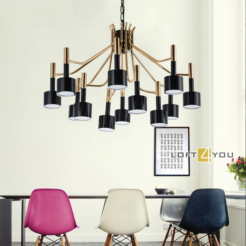 Светильник лофт Light in the Space Lustre 2 Loft4You L00994