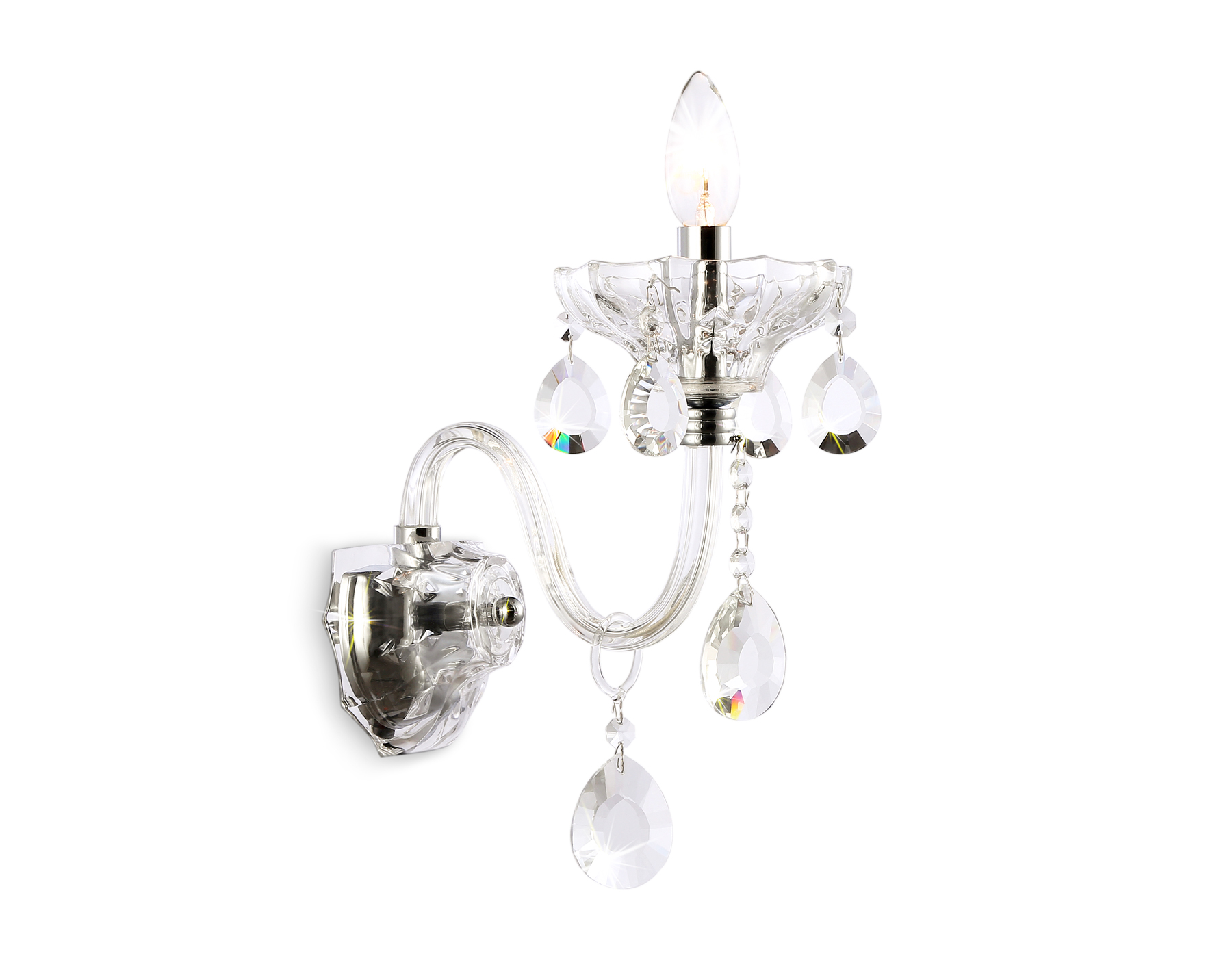 Настенный классический светильник с хрусталем Ambrella Light TR4911
