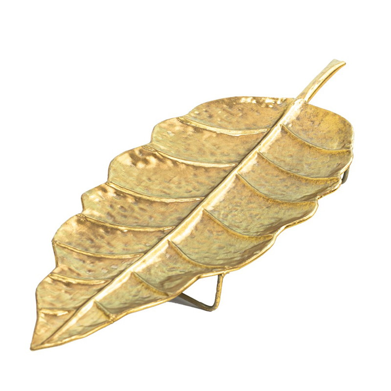 Поднос Gold Leaf на ножках Loft Concept 67.034