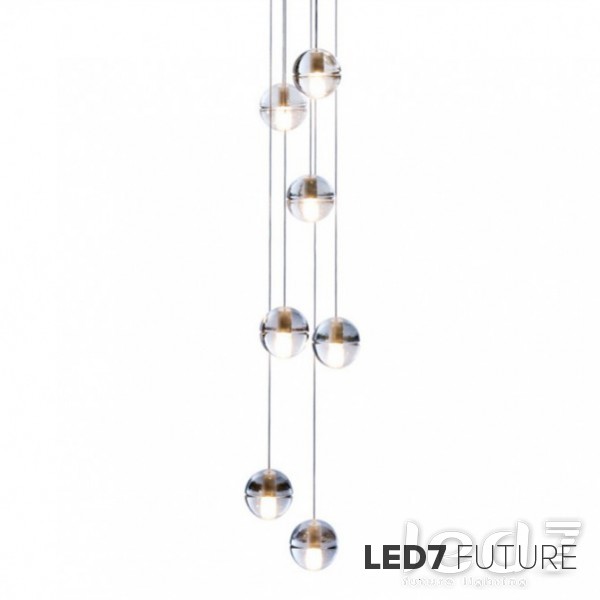 Светильник подвесной LED7 Future Lighting Bocci The 14 Series: 7 шаров