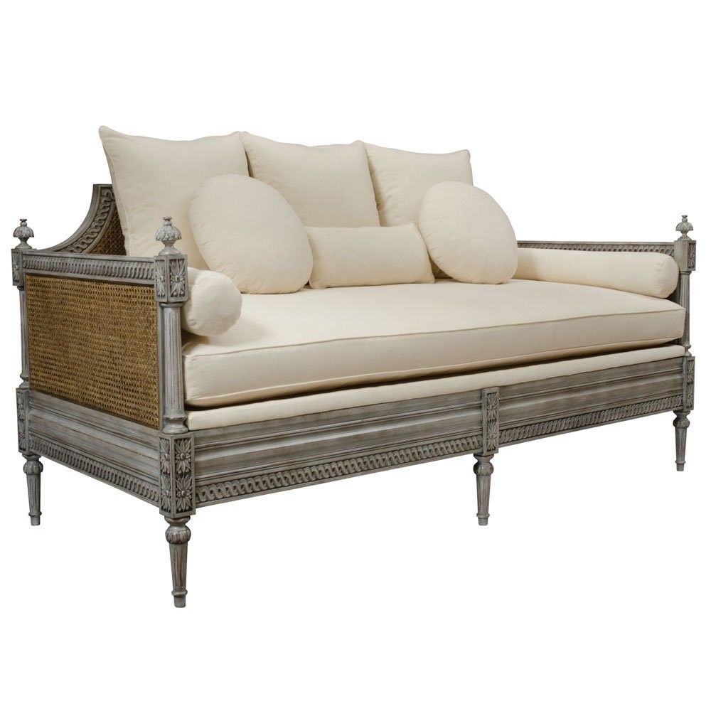 Диван French Cane Sofa Daybed 05.159