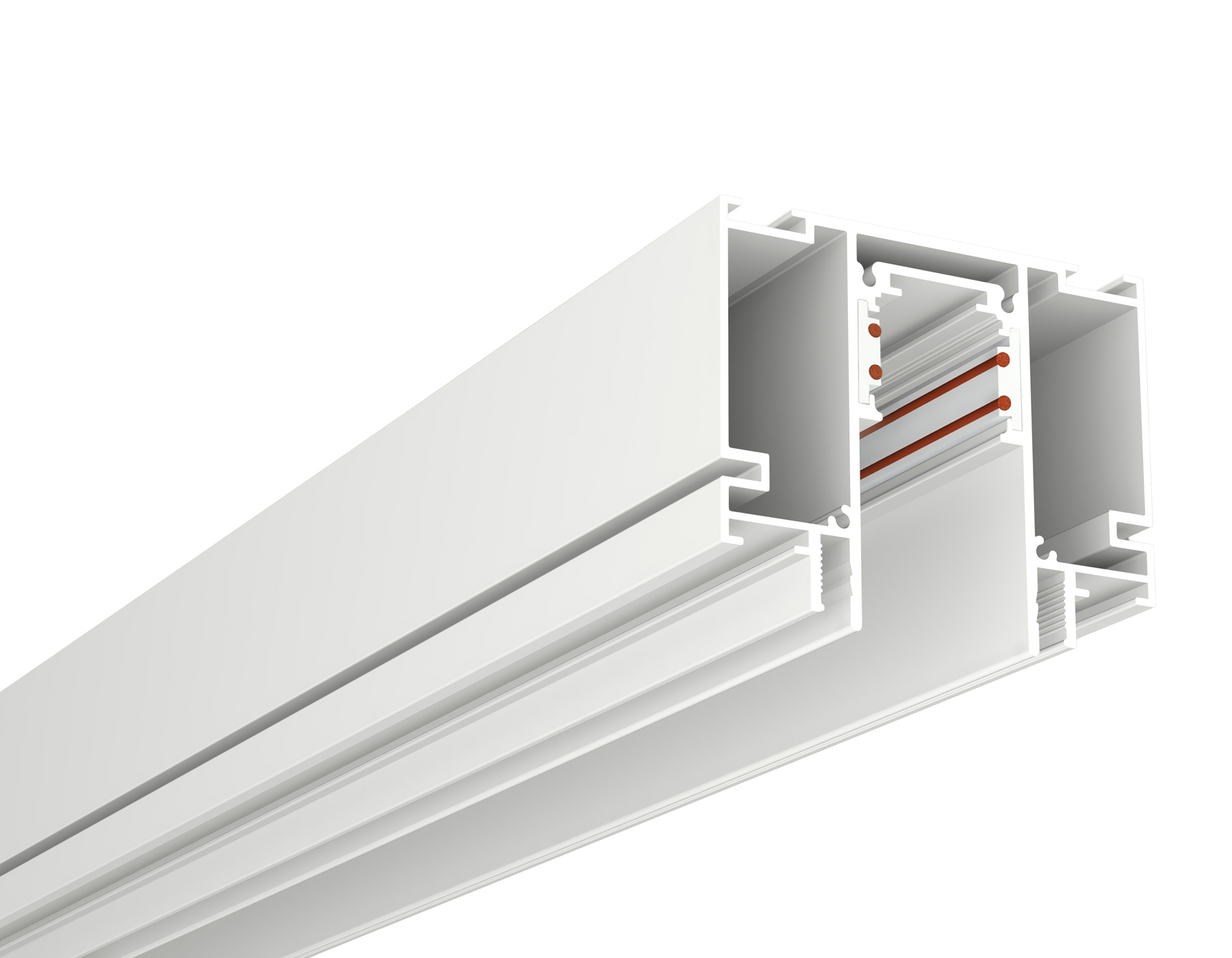 Корпус в натяжной потолок для накладного шинопровода Magnetic Ambrella Light TRACK SYSTEM GL3261