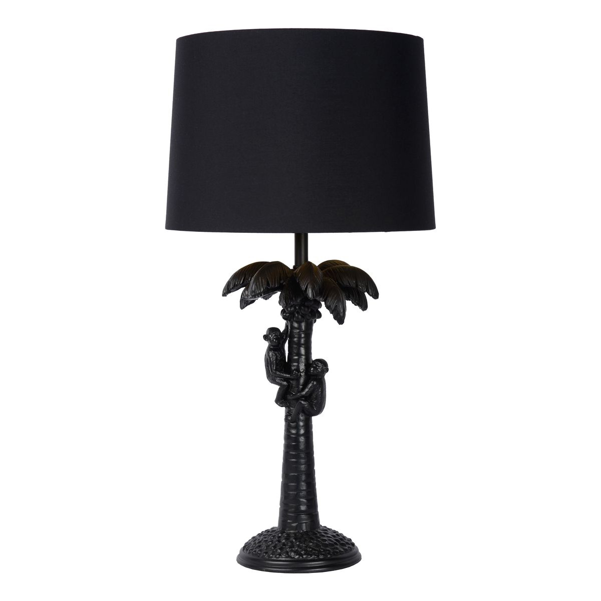 Настольная лампа Monkeys on a palm table lamp black