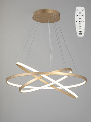 Люстра V2516DT-8/3S, LED 146Вт, 2700-6500К, 12250лм Vitaluce