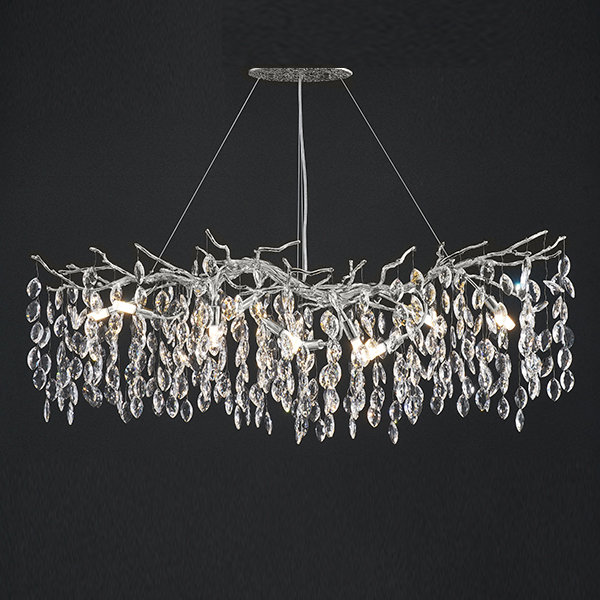 Люстра Rugiada Del Mattino Silver Arco Great Light LS60383