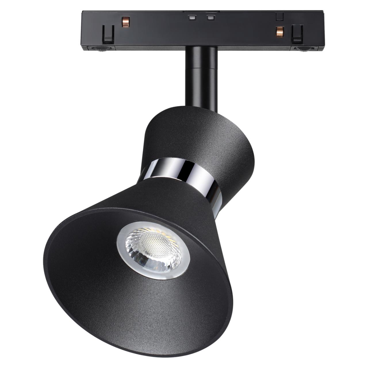 Трековый светильник для низковольного шинопровода Novotech Flum Shino 358400