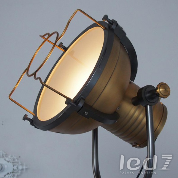 Светильник LED7 Future Lighting Loft Industry - Steampunk Fx7 Brass Black Floor