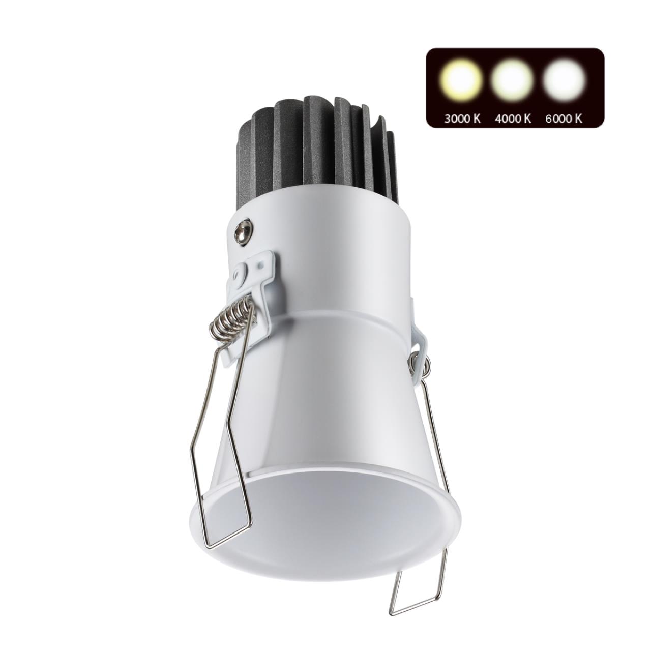 Встраиваемый светодиодный светильник Novotech SPOT 358906