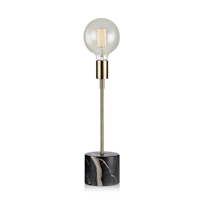 Настольная лампа Marble Top Black Tall Loft-Concept 43.298