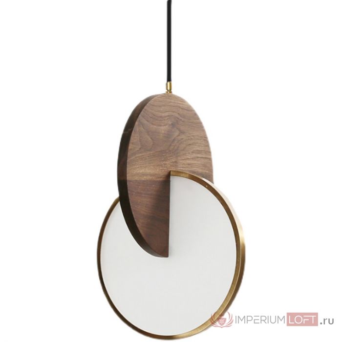 Светодиодный Подвесной светильник Из Пересекающихся Дисков Glatt Wood Glatt-Wood01 167490-26