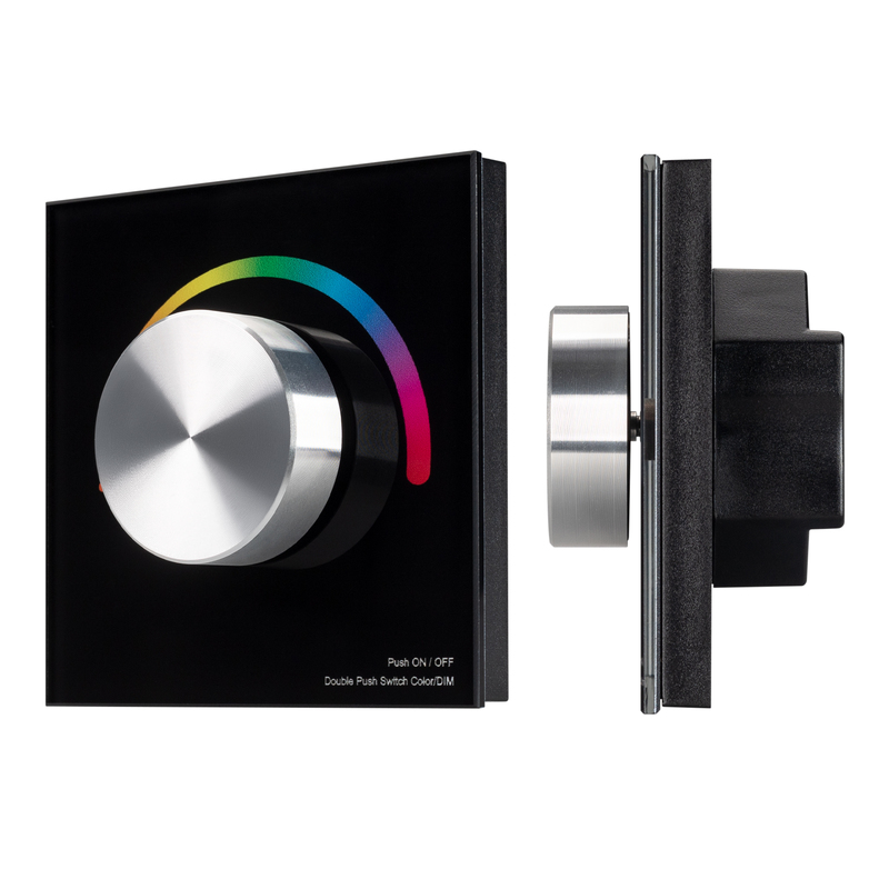 Панель Arlight Smart-P5-RGB-G-IN Black (3V, Rotary, 2.4G) 033757