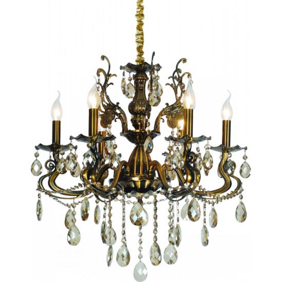 Люстра подвесная Arte Lamp LOUVRE A7019LM-6AB