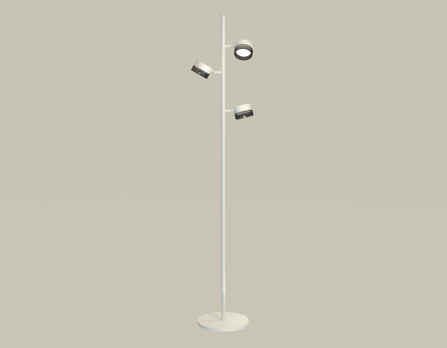 Комплект напольного поворотного светильника с композитным хрусталем Ambrella Light XB9812250