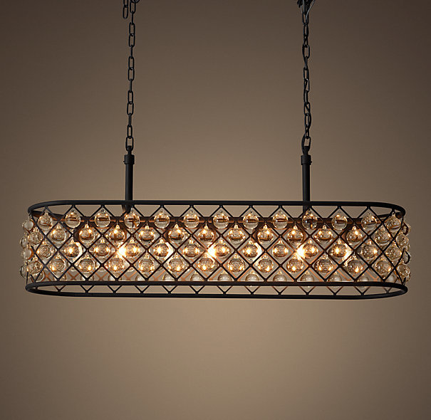 Люстра Spencer Rectangular Hanging Chandelier 100 RH21683
