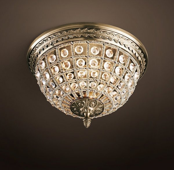Потолочный светильник RH 19th c. Casbah Crystal Top 30 48.160 Loft-Concept