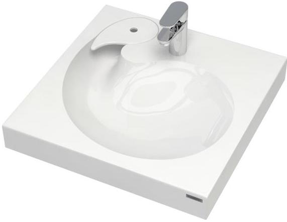 Раковина над стиральной машиной WINKEN 740431, белая, 60х60, с комплектом, Paulmark