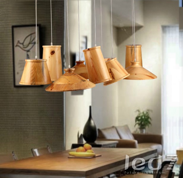 Светильник LED7 Future Lighting Wood Design - Kegs Chandelier
