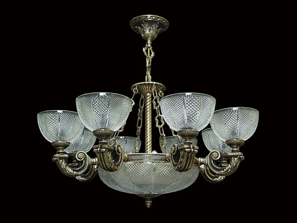 Люстра из хрусталя ХН-О-8+4 КК Диско