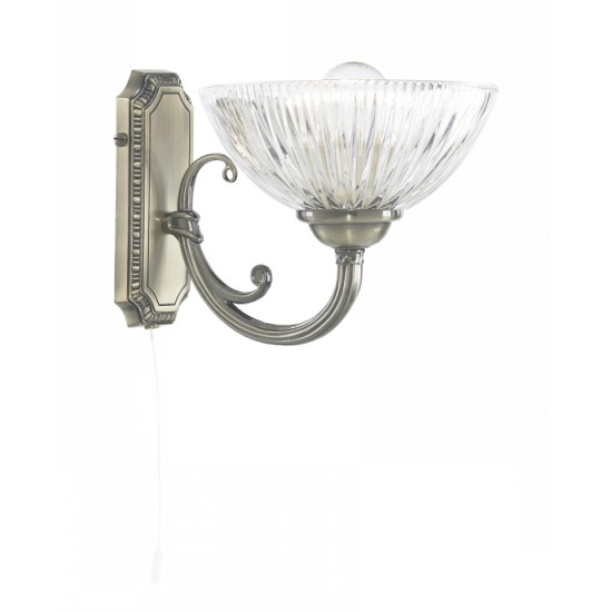 Бра Arte Lamp WINDSOR CLEAR A3778AP-1AB