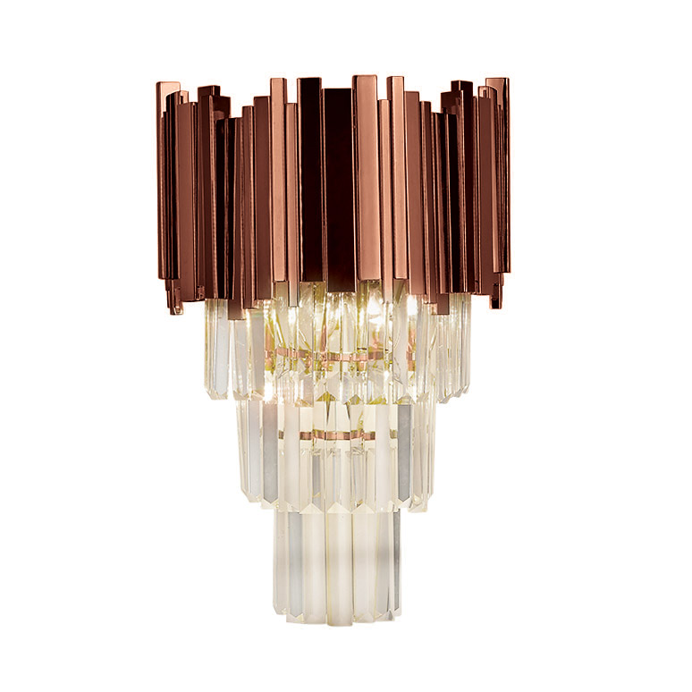 Настенный светильник Delight Collection Barclay A006-200 A2 dark copper