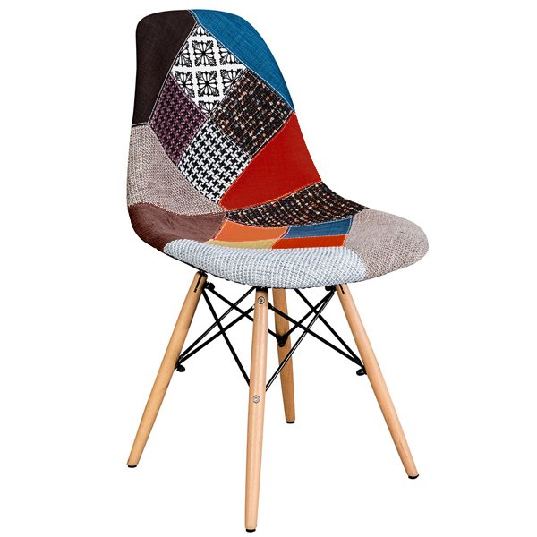 Стул DSW Patchwork designed by Charles and Ray Eames in 1948 03.151