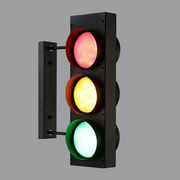 Бра Светофор Loft traffic light Wall lamp Duo 44.109 Loft-Concept