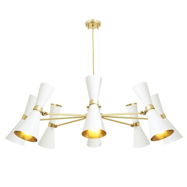 Люстра Mullan Cairo 8 White