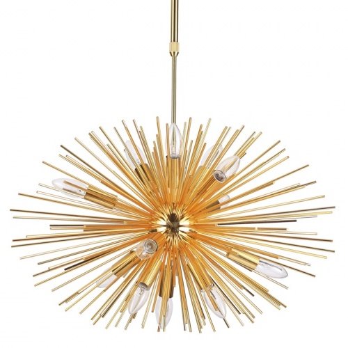Люстра ASTRA Chandelier Sputnik Light Gold | диаметр 63 см