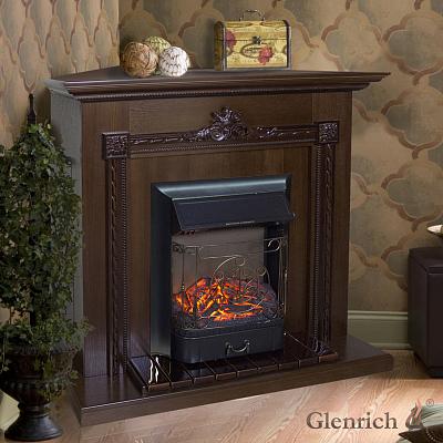 Электрокамин Гленрич «Шервуд угловой»